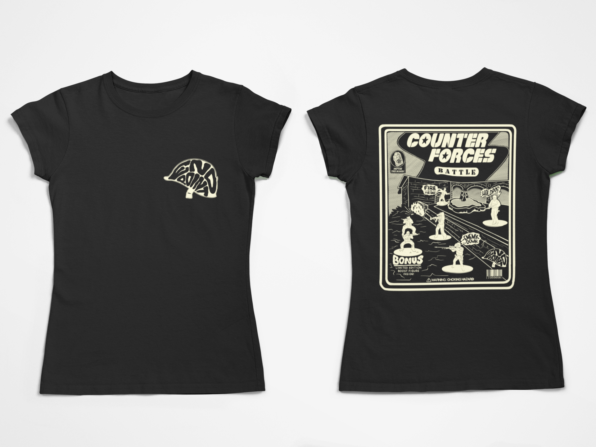 Ladies Counter Forces Battle Tee