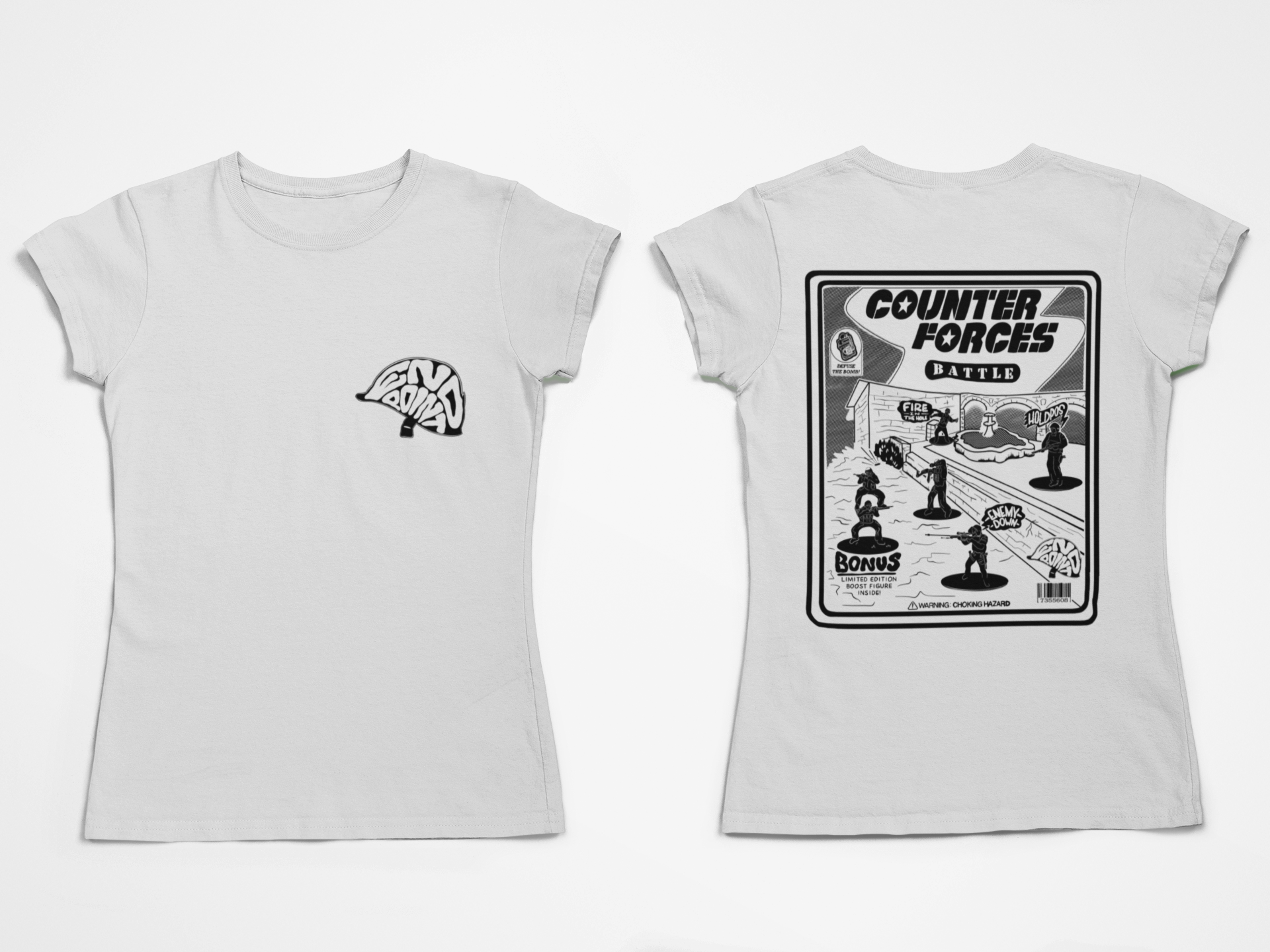 Ladies Counter Forces Battle Tee