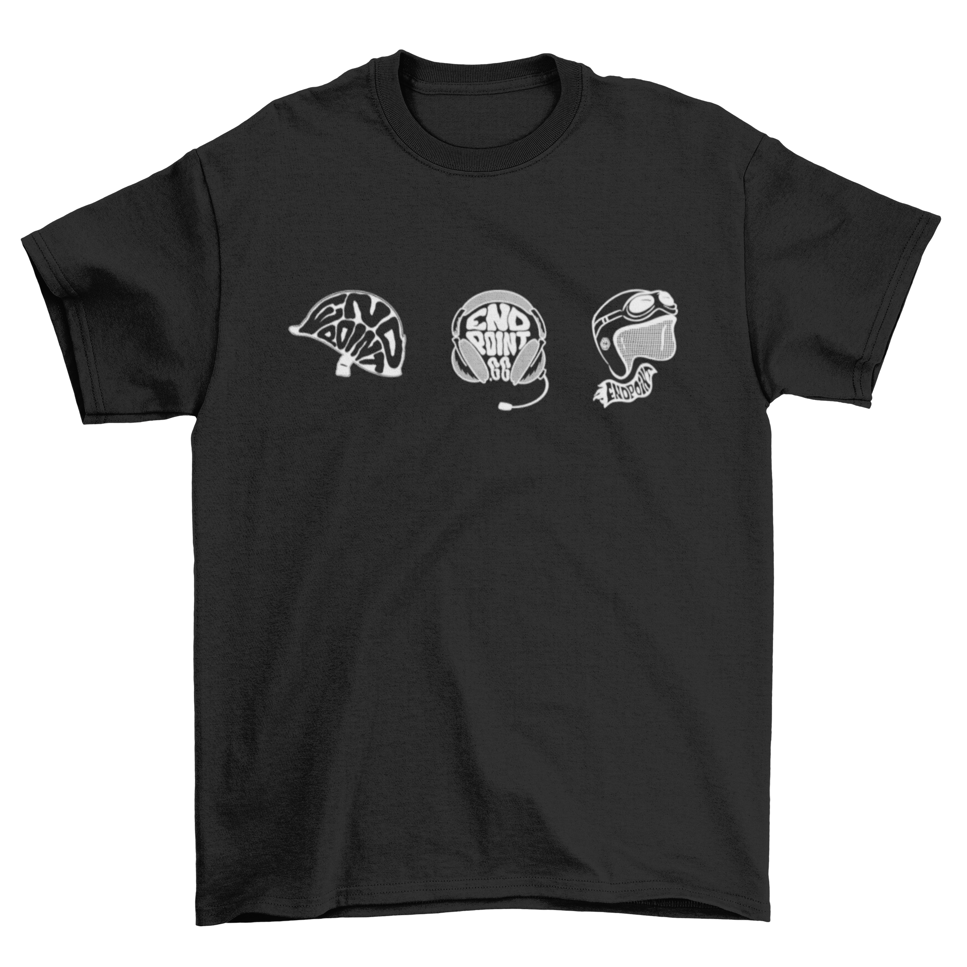 Endpoint Retro Headgear T-shirt Black