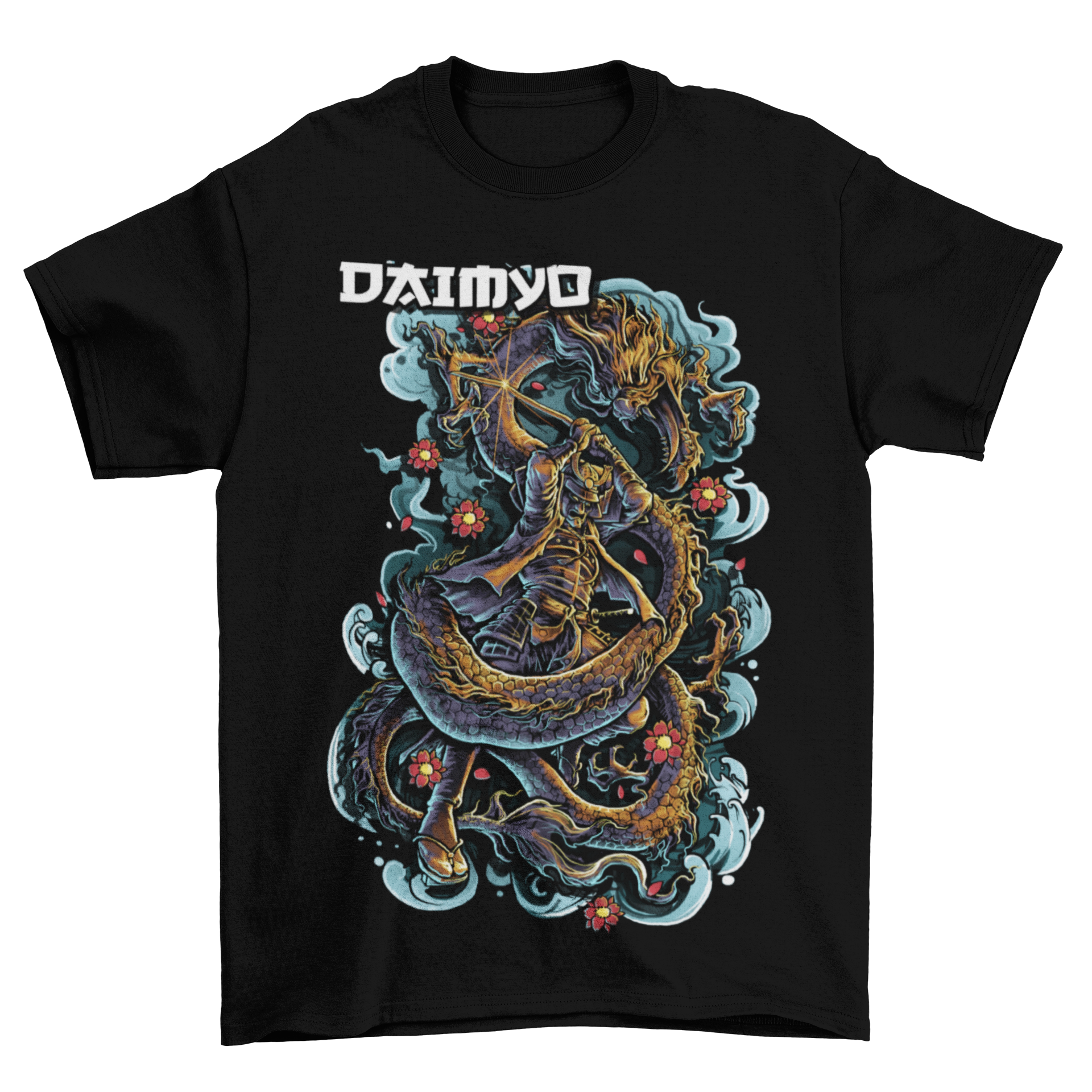 KiraColada Samurai T-shirt Black