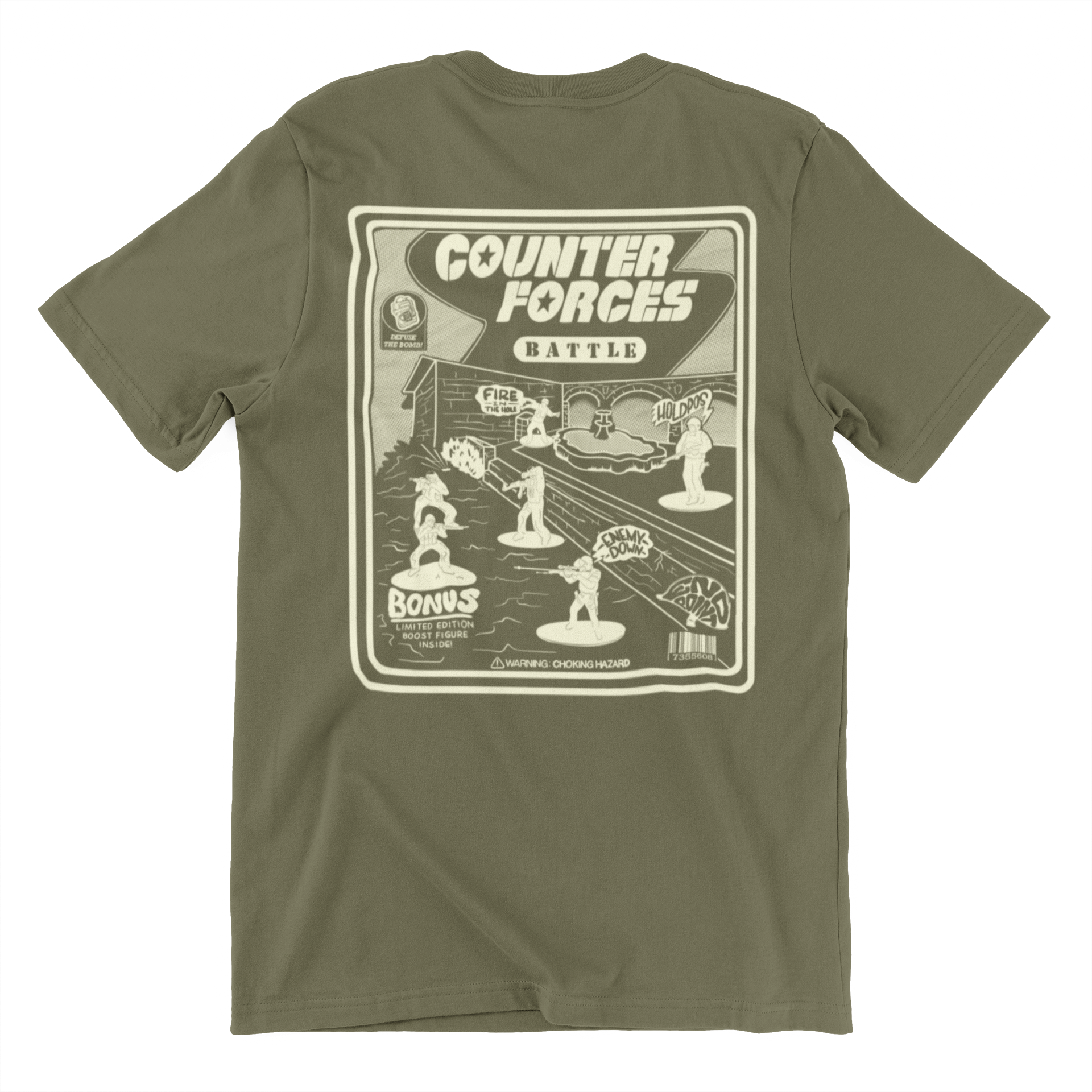 Counter Forces Battle T-shirt